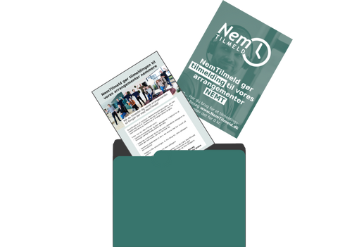 Hent materiale til print af plakater og flyers