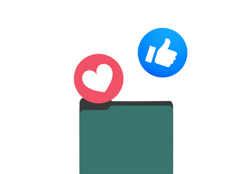 Hent materiale til deling p� sociale medier